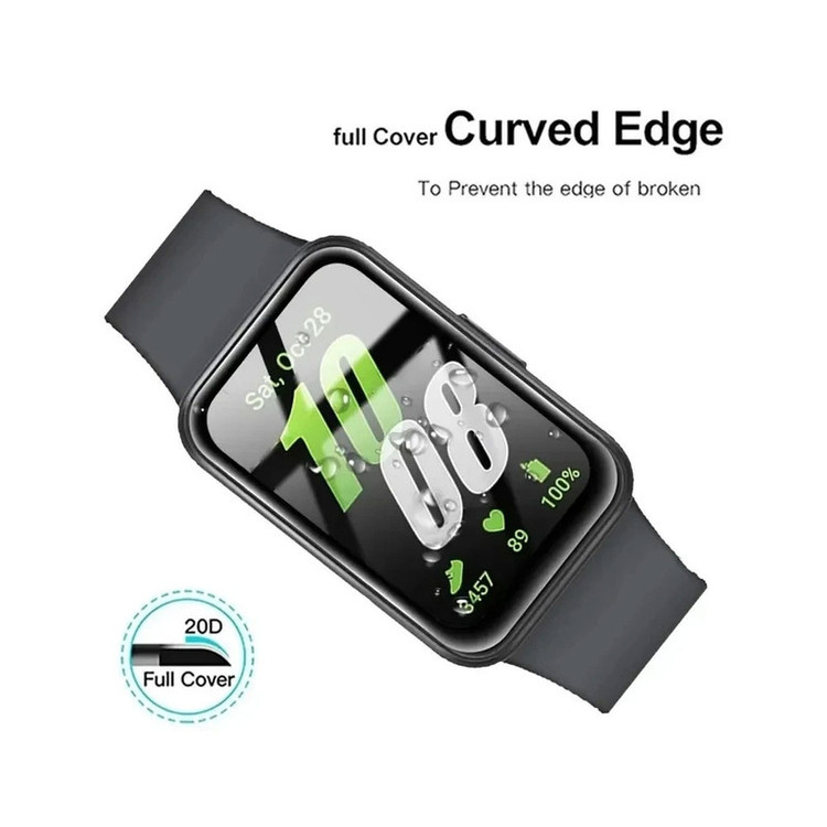 محافظ صفحه نمایش نانو آی ویش مدل PMMA مناسب برای ساعت هوشمند سامسونگ Galaxy watch FIT 3 بسته سه عددی