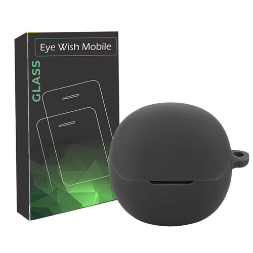 خرید کاور آی ویش مدل Silicone-Type مناسب برای کیس هدفون بی سیم کیو سی وای QCY AilyBuds Neo با کیفیت عالی از EYEWISH