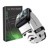 خرید بند آی ویش مدل استار وارز سفید مناسب برای تمامی سری های اپل واچ سایز 42/44/45/45/49 میلی متری با کیفیت عالی از EYEWISH