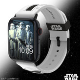 خرید بند آی ویش مدل استار وارز سفید مناسب برای تمامی سری های اپل واچ سایز 42/44/45/45/49 میلی متری با کیفیت عالی از EYEWISH