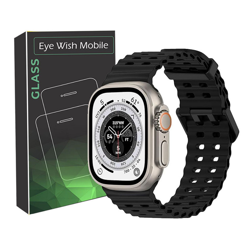 خرید بند آی ویش مدل Marine Loop مناسب برای اپل واچ سری 10 سایز 46 میلی متری با کیفیت عالی از EYEWISH