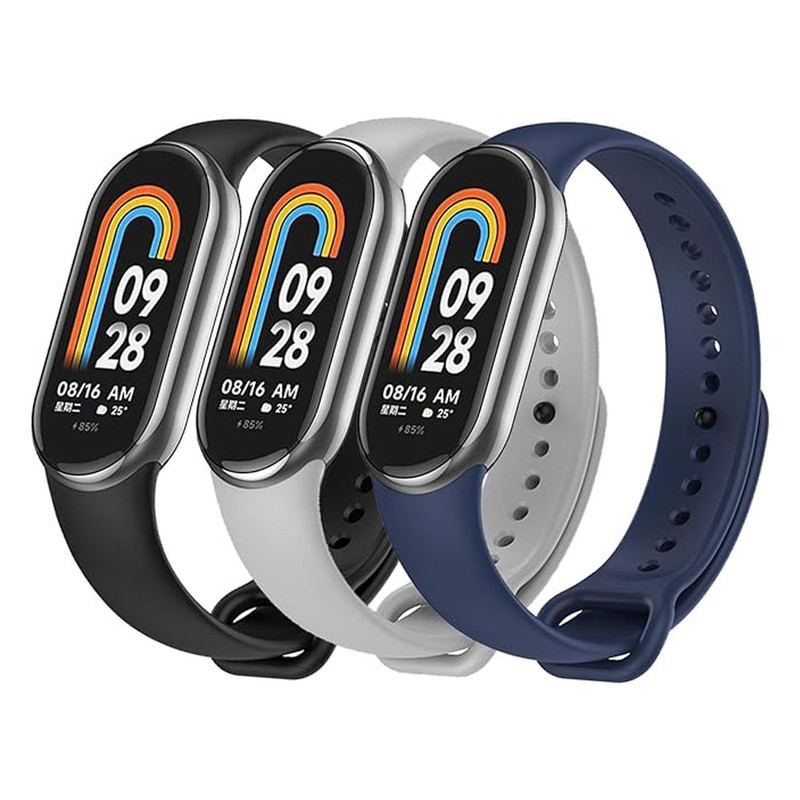 بند آی ویش مدل Silicone ORG مناسب برای ساعت هوشمند شیائومی Mi Band 8
