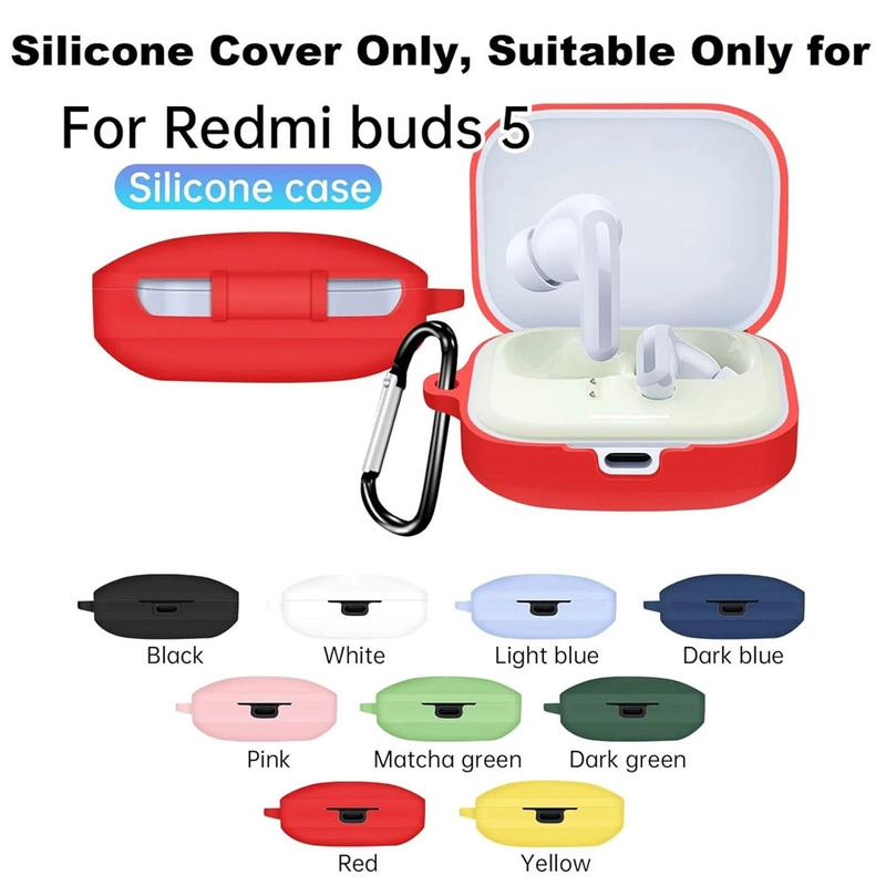 خرید کاور آی ویش مدل silicon type مناسب برای کیس هدفون شیائومی Redmi Buds 5 با کیفیت عالی از EYEWISH