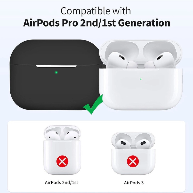 خرید کاور آی ویش مدل silicon type مناسب برای کیس اپل ایرپاد Airpod Pro 2 با کیفیت عالی از EYEWISH
