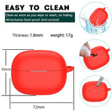 خرید کاور آی ویش مدل silicon type مناسب برای کیس هدفون بلوتوثی شیائومی Redmi Buds 5 Pro با کیفیت عالی از EYEWISH