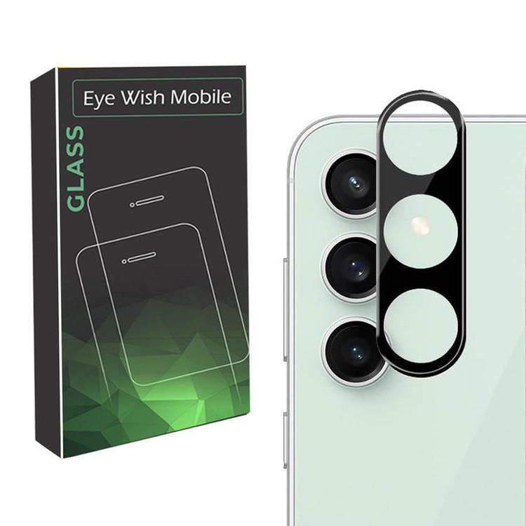 خرید محافظ لنز دوربین آی ویش مدل 3D مناسب برای گوشی موبایل سامسونگ Galaxy S23 fe 5g با کیفیت عالی از EYEWISH