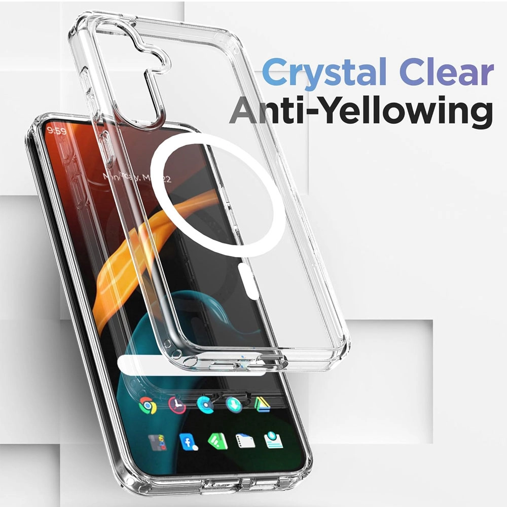 خرید کاور آی ویش مدل Clear magsafe مناسب برای گوشی موبایل سامسونگ Galaxy S24 Fe با کیفیت عالی از EYEWISH