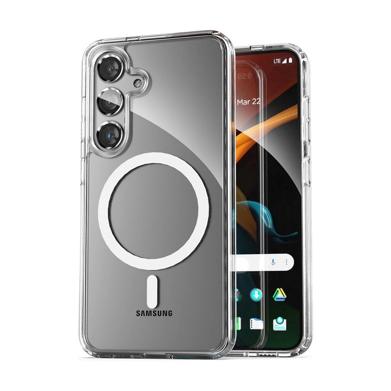 کاور آی ویش مدل Clear magsafe مناسب برای گوشی موبایل سامسونگ Galaxy S24 Fe