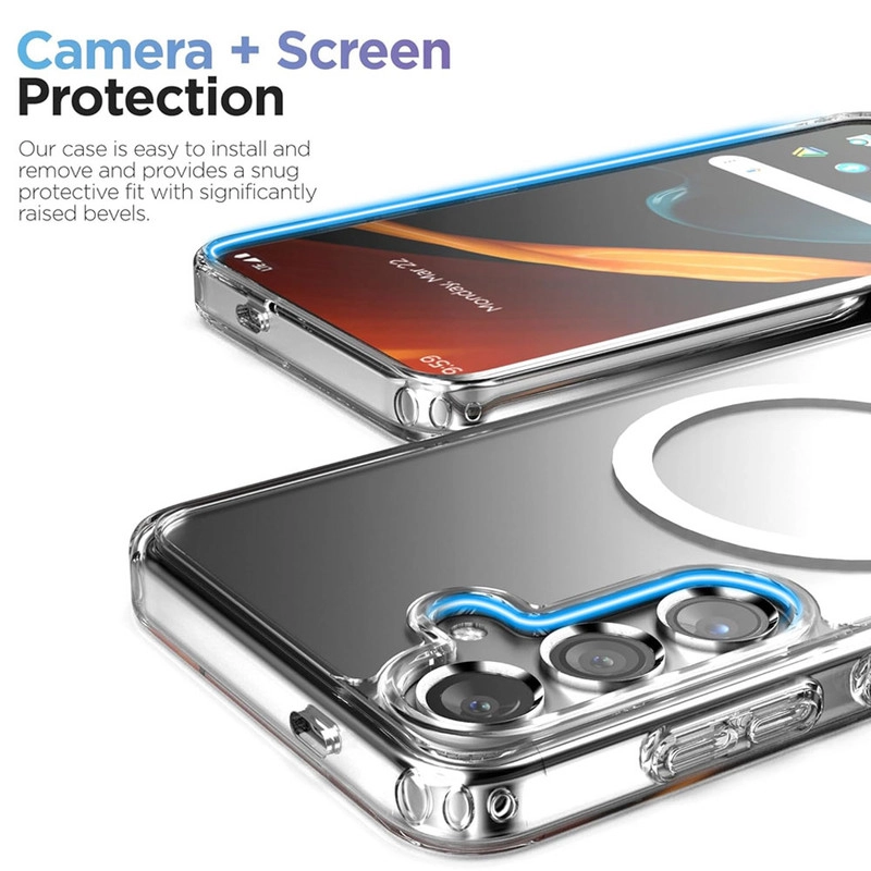 خرید کاور آی ویش مدل Clear magsafe مناسب برای گوشی موبایل سامسونگ Galaxy S24 Fe با کیفیت عالی از EYEWISH