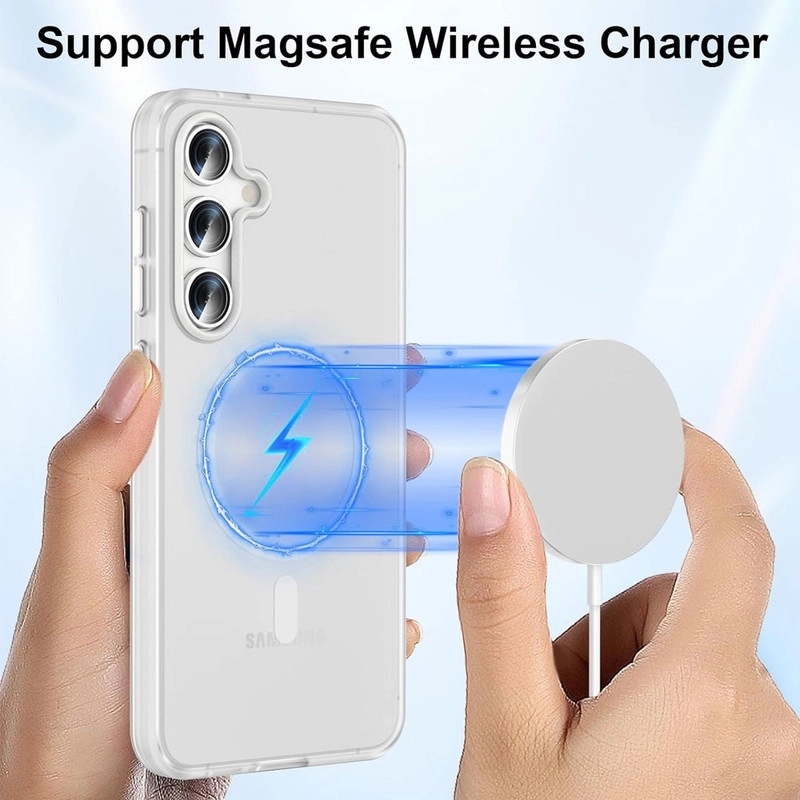 کاور آی ویش مدل Clear magsafe مناسب برای گوشی موبایل سامسونگ Galaxy S24 Fe