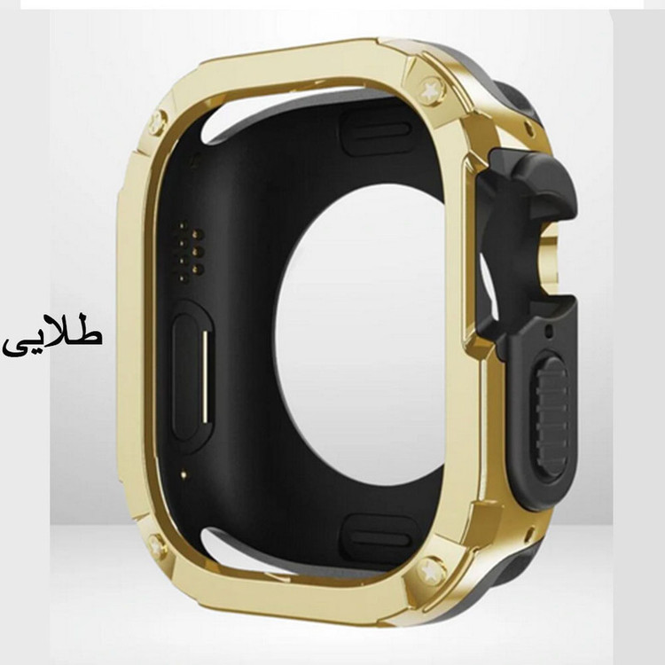 کاور آی ویش مدل Case Star مناسب برای اپل واچ سری Se/1/2/3/4/5/6/7/8/9/2021/2023/AluminumCase سایز 45 میلی متری