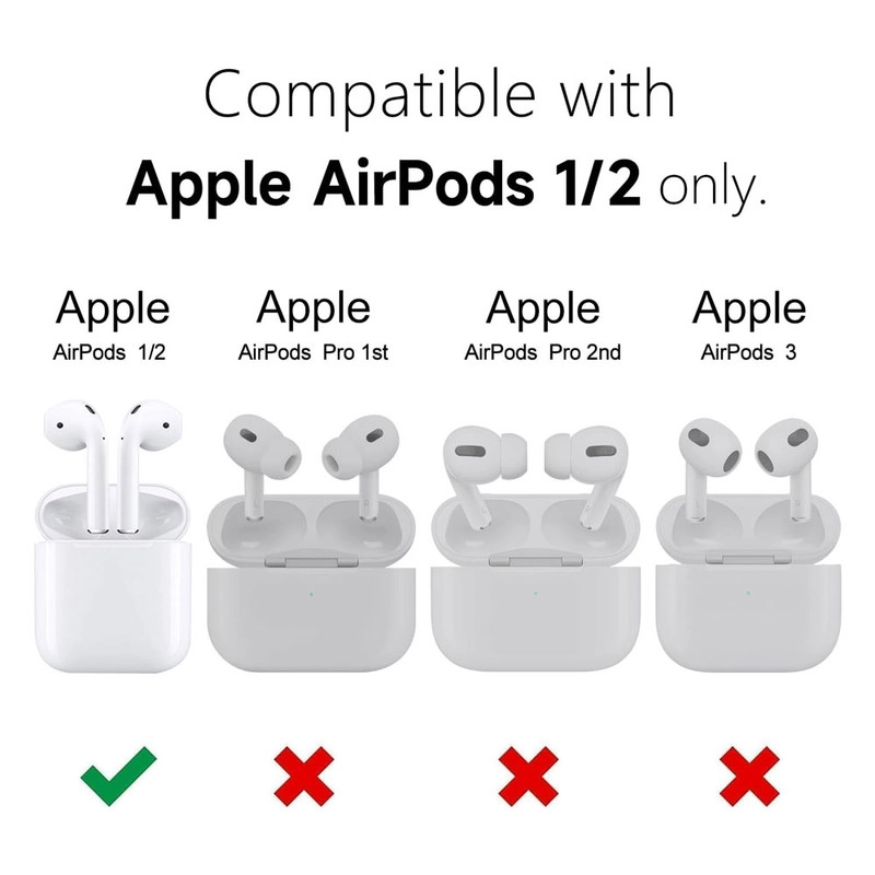 خرید کاور آی ویش مدل silicon type مناسب برای کیس اپل Airpod 1 / 2 با کیفیت عالی از EYEWISH