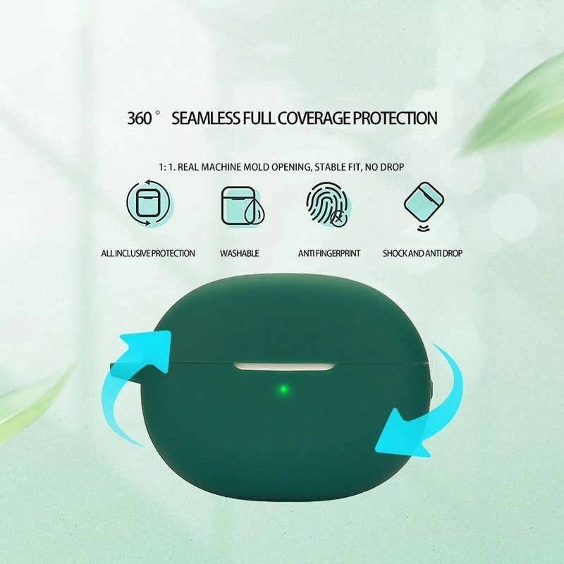 خرید کاور آی ویش مدل silicon type مناسب برای کیس هدفون بی سیم هایلو W1 ANC با کیفیت عالی از EYEWISH