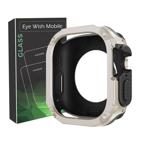 خرید کاور آی ویش مدل Case Star مناسب برای اپل واچ اولترا Ultra / Ultra 2 49 mm با کیفیت عالی از EYEWISH