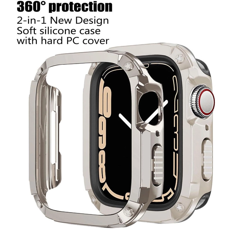 خرید کاور آی ویش مدل Case Star مناسب برای اپل واچ اولترا Ultra / Ultra 2 49 mm با کیفیت عالی از EYEWISH