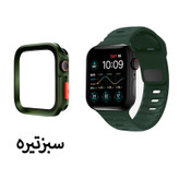 بند آی ویش مدل spigen sport-difen مناسب برای اپل واچ سری se/1/2/3/4/5/6/7/8/9/se2021/se2023/se aluminum سایز 44 میلی متر به همراه کاور دیفندر