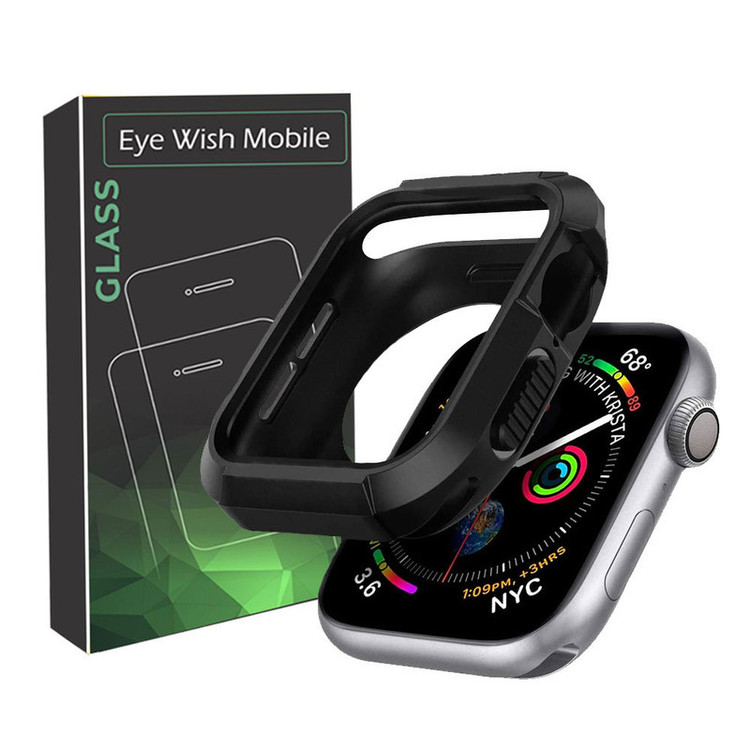 خرید کاور آی ویش مدل Bumper Silicon مناسب برای اپل واچ سری 10 سایز 46 میلی متری با کیفیت عالی از EYEWISH