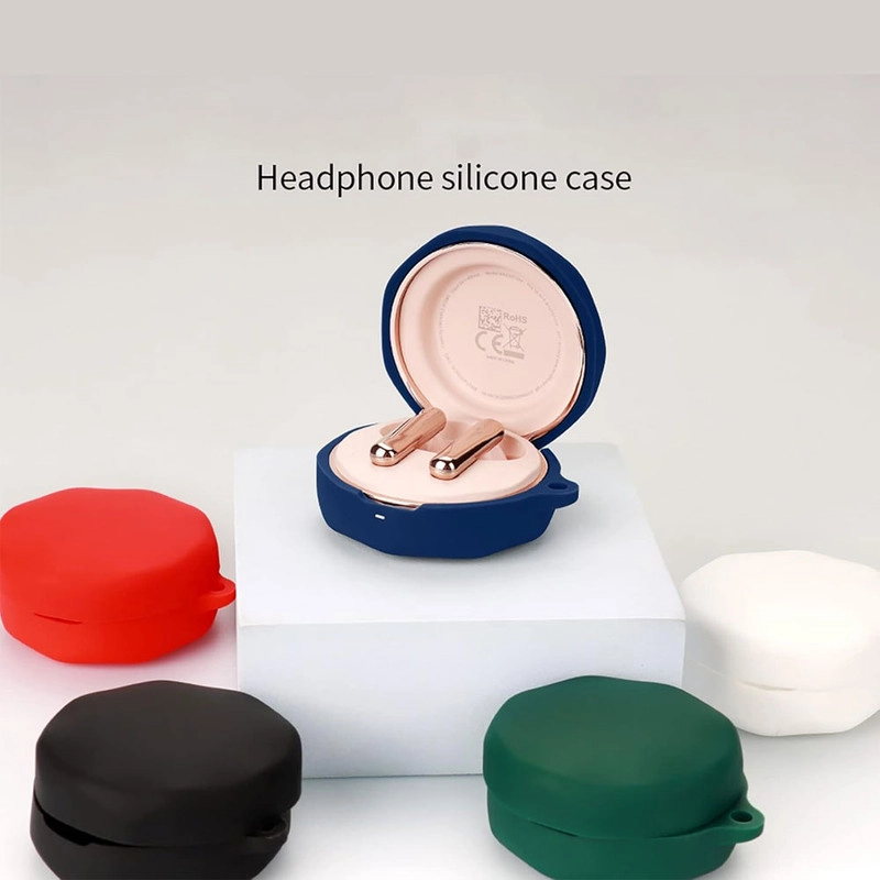 خرید کاور آی ویش مدل Silicone-Type مناسب برای کیس هدفون بی سیم کیو سی وای QCY Fairy Buds با کیفیت عالی از EYEWISH