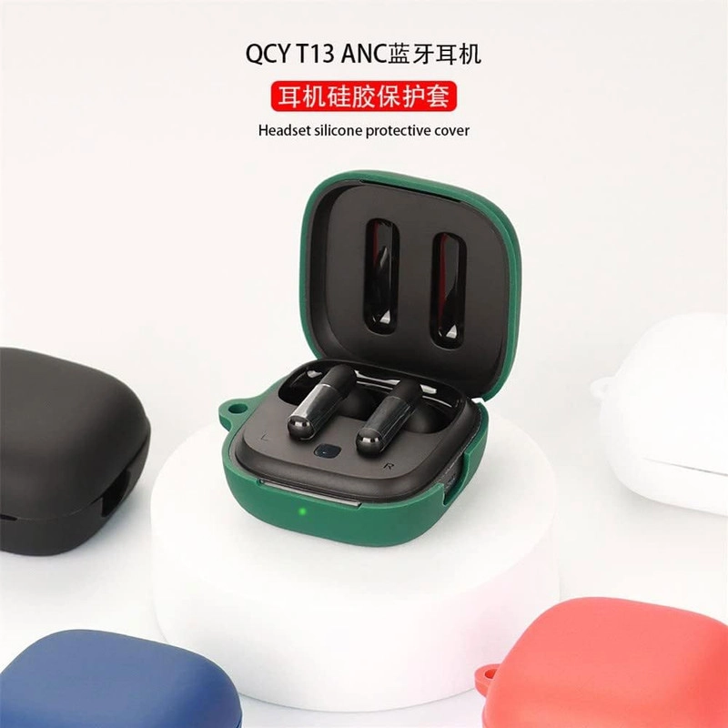 کاور آی ویش مدل silicon type مناسب برای کیس هدفون بی سیم کیو سی وای QCY T13 ANC
