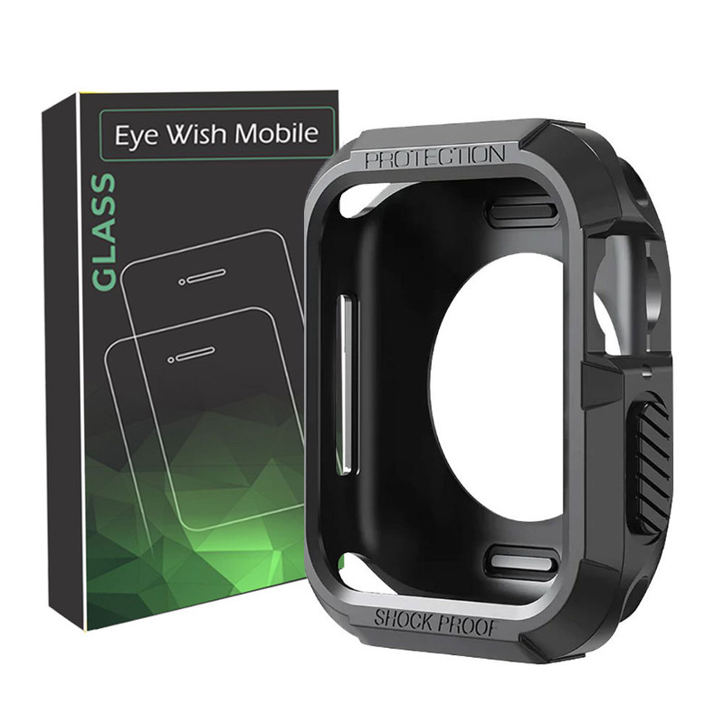 خرید کاور آی ویش مدل Shock Proof مناسب برای اپل واچ اولترا Ultra / Ultra 2 49 mm با کیفیت عالی از EYEWISH