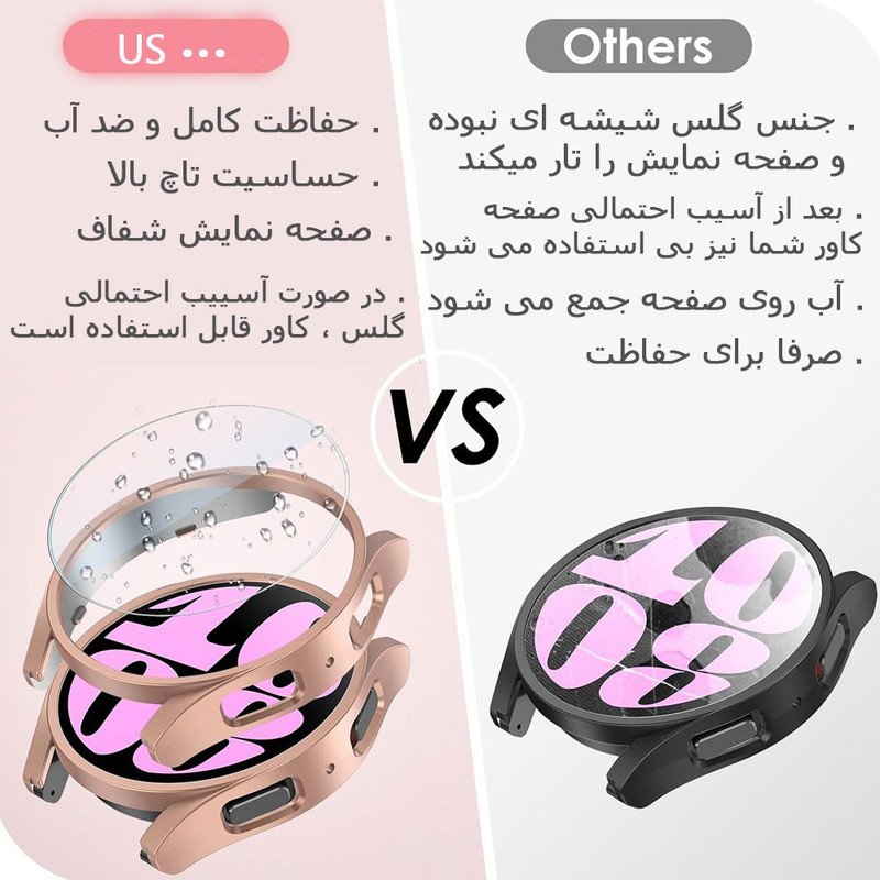 خرید کاور آی ویش مدل 7Ultra Cover  مناسب برای ساعت هوشمند سامسونگ Galaxy Watch 7 Ultra 47 mm به همراه محافظ صفحه نمایش با کیفیت عالی از EYEWISH