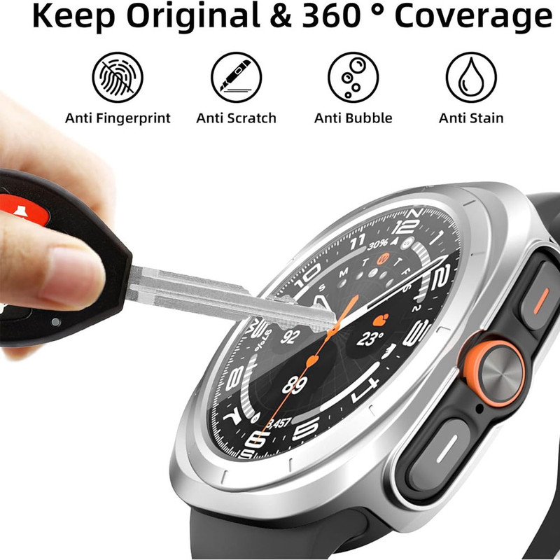 خرید کاور آی ویش مدل 7Ultra Cover  مناسب برای ساعت هوشمند سامسونگ Galaxy Watch 7 Ultra 47 mm به همراه محافظ صفحه نمایش با کیفیت عالی از EYEWISH