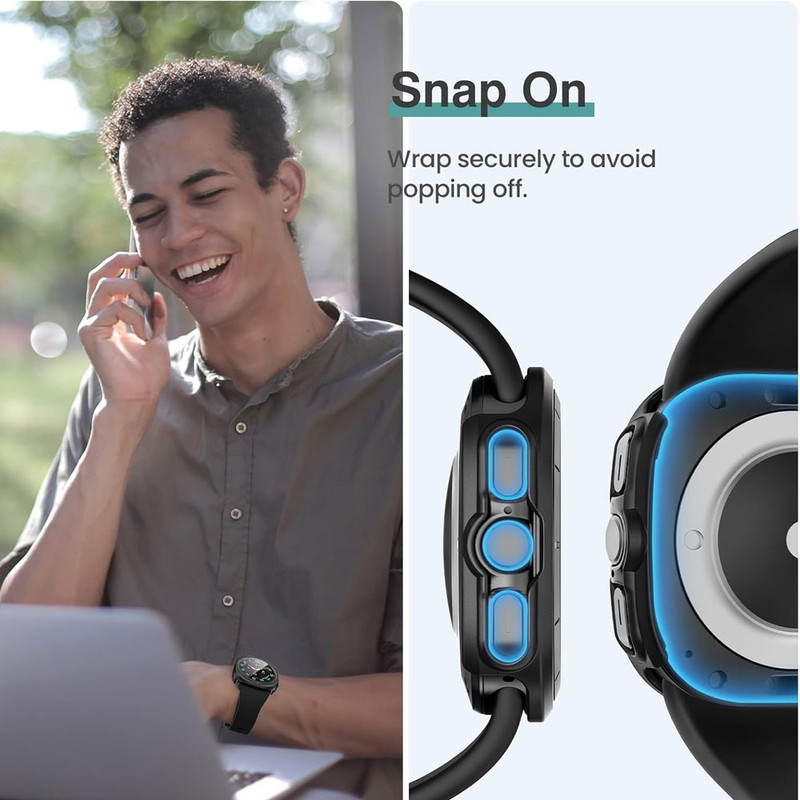 خرید کاور آی ویش مدل 7Ultra Cover  مناسب برای ساعت هوشمند سامسونگ Galaxy Watch 7 Ultra 47 mm به همراه محافظ صفحه نمایش با کیفیت عالی از EYEWISH