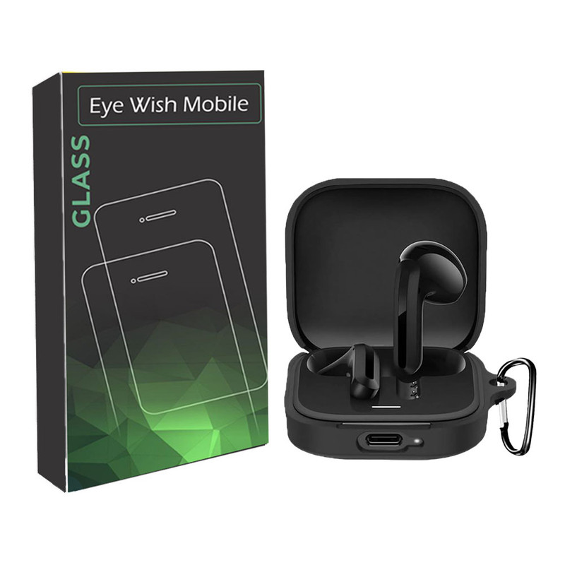 خرید کاور آی ویش مدل SILC مناسب برای کیس هدفون بی سیم شیائومی REDMI BUDS 6 Active با کیفیت عالی از EYEWISH