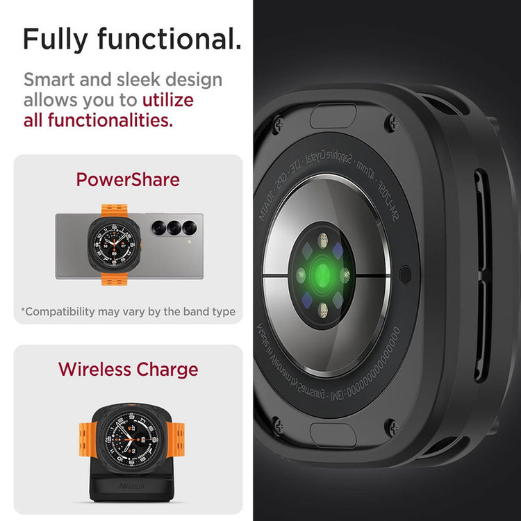 کاور آی ویش مدل Bumper مناسب برای ساعت هوشمند سامسونگ Galaxy Watch 7 Ultra 47 mm