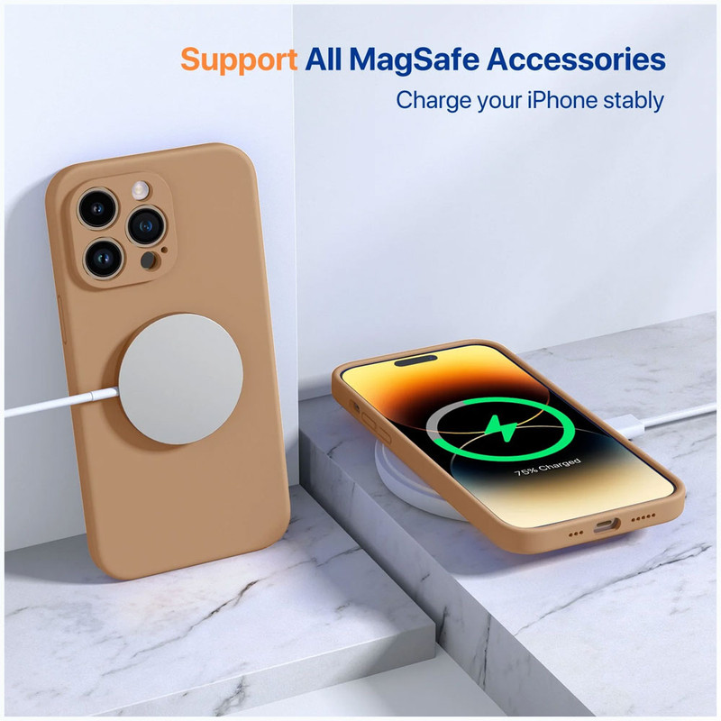 خرید کاور آی ویش مدل silk-lnz مناسب برای گوشی موبایل اپل iPhone 14 pro max با کیفیت عالی از EYEWISH