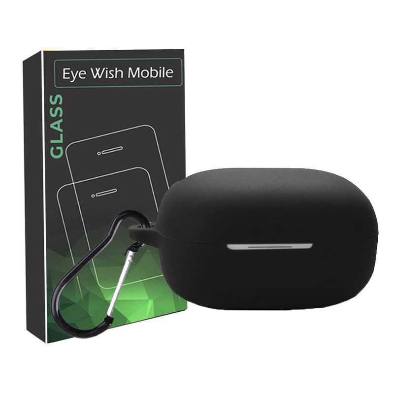 خرید کاور آی ویش مدل silicon type مناسب برای کیس هدفون کیو سی وای Melobuds ANC HT05 با کیفیت عالی از EYEWISH