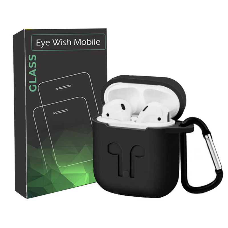خرید کاور آی ویش مدل Silic-M مناسب برای کیس اپل ایرپاد Airpod 4 با کیفیت عالی از EYEWISH