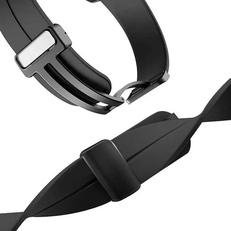 خرید بند آی ویش مدل Magnetic Silicon مناسب برای ساعت هوشمند شیائومی Redmi Watch 5 Active با کیفیت عالی از EYEWISH