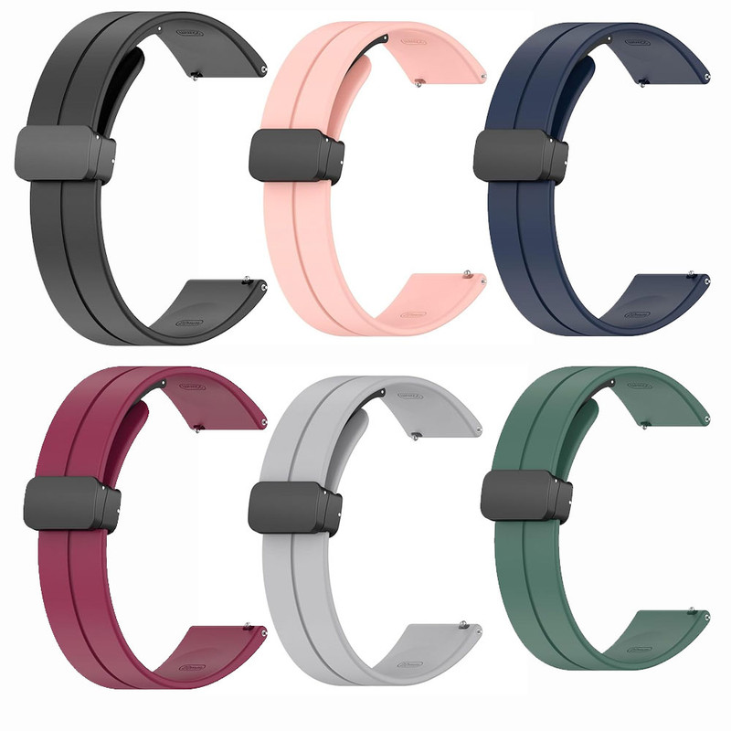 خرید بند آی ویش مدل Magnetic Silicon مناسب برای ساعت هوشمند ناتینگ CMF Watch Pro / CMF Watch Pro 2 با کیفیت عالی از EYEWISH