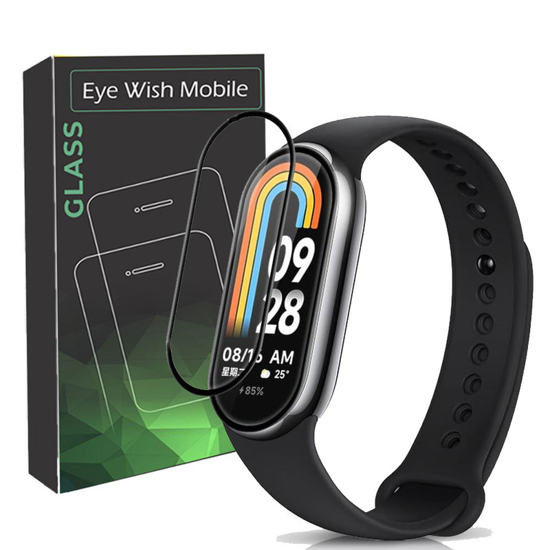 محافظ صفحه نمایش آی ویش مدل PMMA مناسب برای ساعت هوشمند شیائومی Mi Band 8 / Mi Band 9