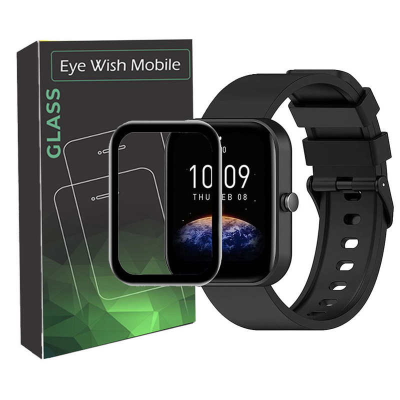 خرید محافظ صفحه نانو آی ویش مدل PMMA مناسب برای ساعت هوشمند امیزفیت Huami Amazfit Bip 3 Pro با کیفیت عالی از EYEWISH