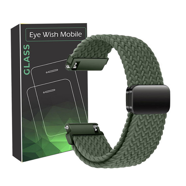 خرید بند آی ویش مدل Braided Magntic مناسب برای ساعت هوشمند سامسونگ Galaxy watch 4/5/6/7/fe سایز 40/42/43/44/45/46/47 میلی متری با کیفیت عالی از EYEWISH