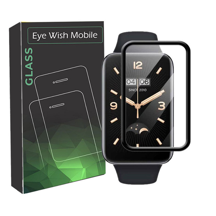 خرید محافظ صفحه نانو آی ویش مدل PMMA مناسب برای ساعت هوشمند شیائومی Mi Band 7 Pro با کیفیت عالی از EYEWISH