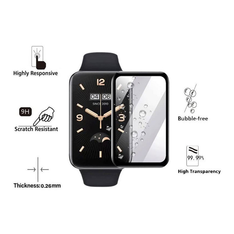 محافظ صفحه نانو آی ویش مدل PMMA مناسب برای ساعت هوشمند شیائومی Mi Band 7 Pro