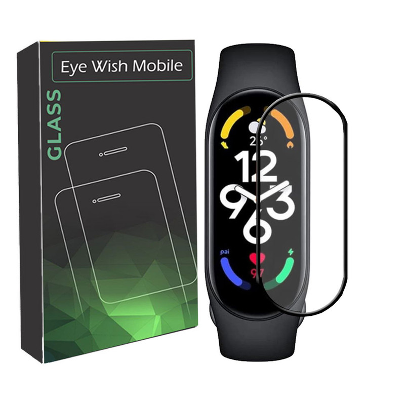 خرید محافظ صفحه نمایش نانو آی ویش مدل PMMA مناسب برای ساعت هوشمند شیائومی Mi Band 7 با کیفیت عالی از EYEWISH