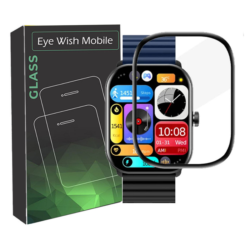 خرید محافظ صفحه نانو آی ویش مدل PMMA مناسب برای ساعت هوشمند گلوریمی GS1 Pro با کیفیت عالی از EYEWISH