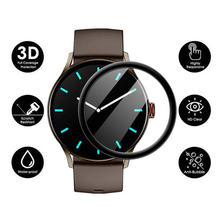 محافظ صفحه نمایش نانو آی ویش مدل PMMA مناسب برای ساعت هوشمند ایمیکی IMIKI Smart Watch TG1
