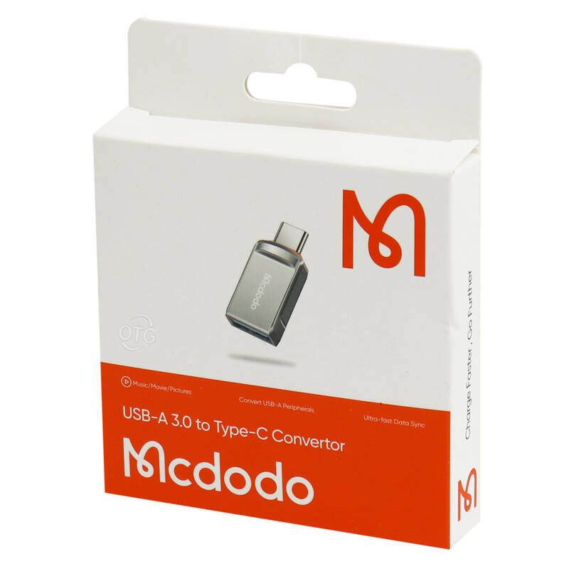 خرید مبدل USB-C به USB-A 3.0 مک دودو مدل OTG کد OT-873 با کیفیت عالی از EYEWISH