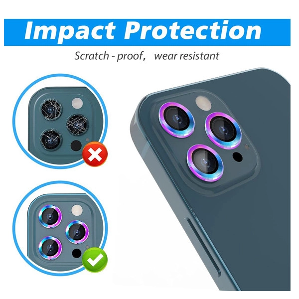 خرید محافظ لنز دوربین مدل پرمیوم مناسب برای گوشی موبایل اپل IPHONE 13 PRO با کیفیت عالی از EYEWISH