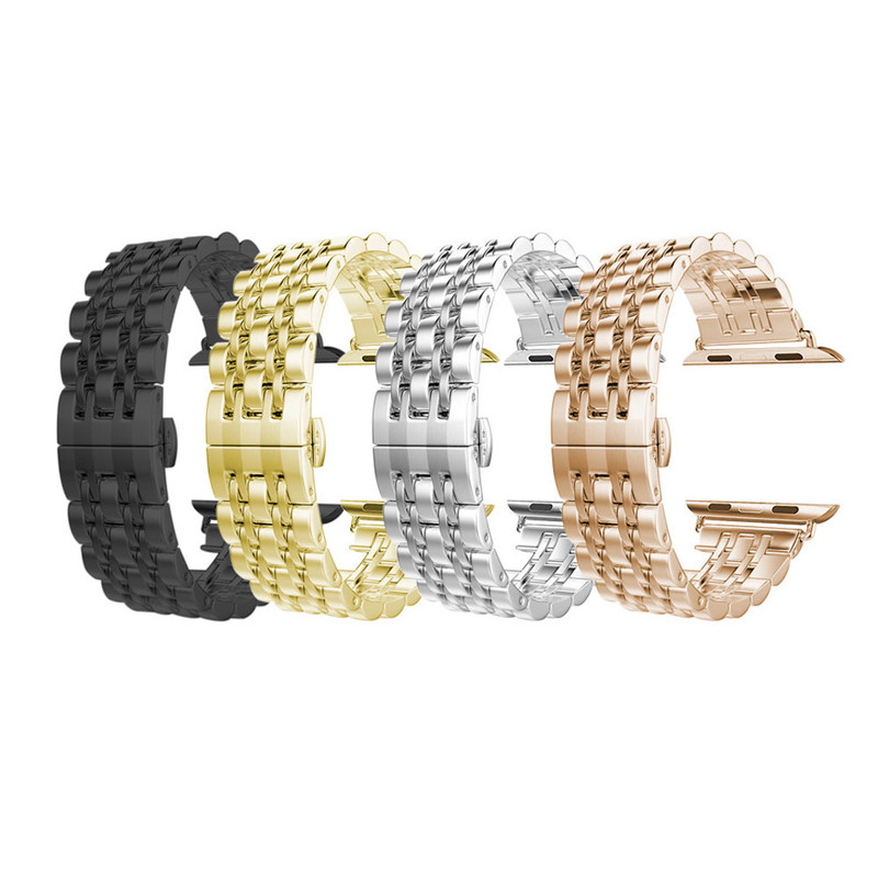 خرید بند آی ویش مدل 7Bead Loop مناسب برای اپل واچ سری 7 / 6 / 5 / 4 / SE / 8 سایز 44 میلی متری با کیفیت عالی از EYEWISH