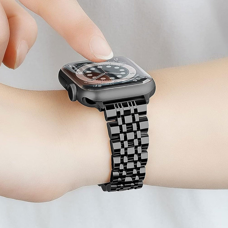 خرید بند آی ویش مدل 7Bead Loop مناسب برای اپل واچ سری 7 / 6 / 5 / 4 / SE / 8 سایز 44 میلی متری با کیفیت عالی از EYEWISH