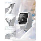 بند آی ویش مدل Milanese Loop مناسب برای اپل واچ سری 1/2/3/4/5/6/7/8/SE/ULTRA سایز 42/44/45/49 میلی متری