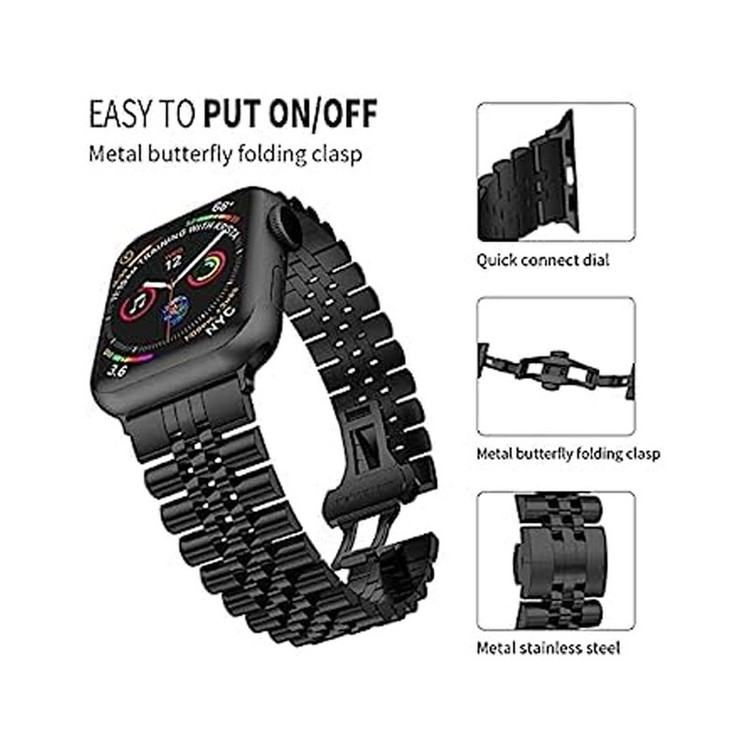 بند آی ویش مدل 5Bead Loop مناسب برای اپل واچ سری 7/8/9 سایز 45 میلی متری