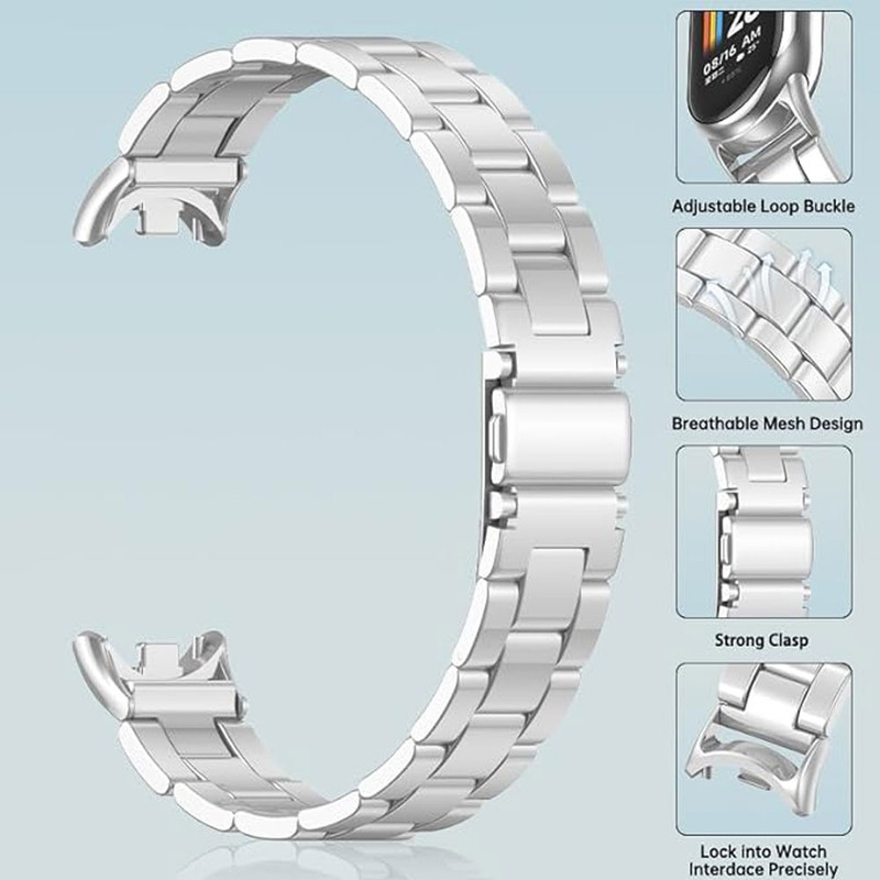 خرید بند آی ویش مدل 3Bead مناسب برای ساعت هوشمند شیائومی Mi Band 9 با کیفیت عالی از EYEWISH