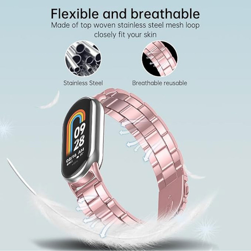 خرید بند آی ویش مدل 3Bead مناسب برای ساعت هوشمند شیائومی Mi Band 9 با کیفیت عالی از EYEWISH